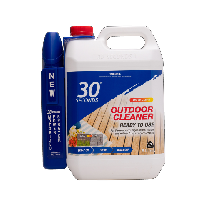 30 Seconds 5L Outdoor Cleaner With Power Sprayer