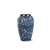 SOGA 30x19cm Ceramic Vase – Blue