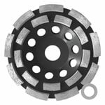 Full Boar 125mm Double Row Diamond Cup