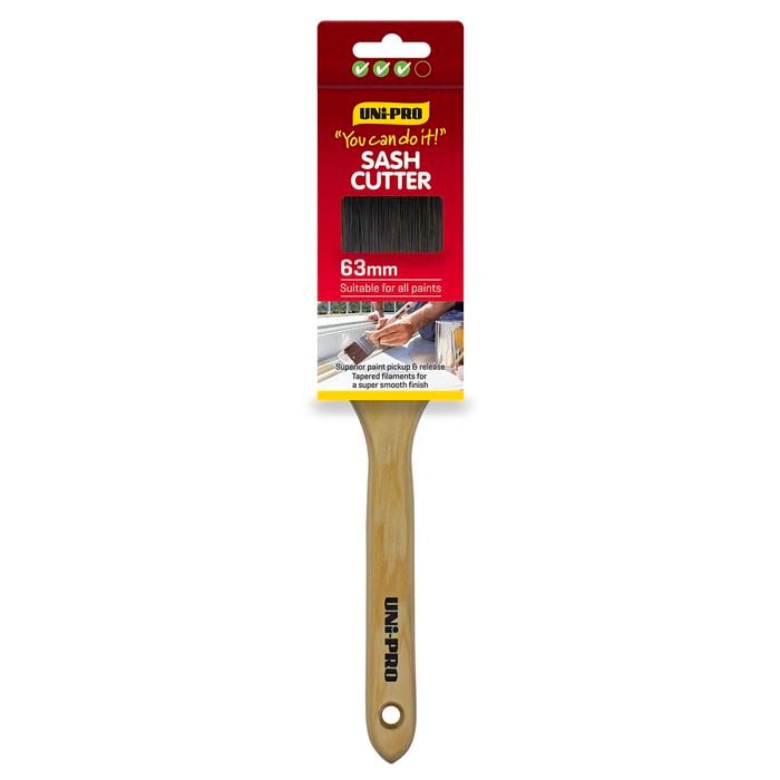 UNi-PRO 63mm You Can Do It Sash Cutter Paint Brush