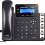 Grandstream GXP1628 2 Line IP Phone, 2 Sip Accounts, 132x48 Backlit Graphical Display, HD Audio