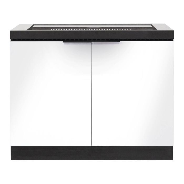 AlfrescoPlus 1165mm Arctic White BBQ Module and Bench Top