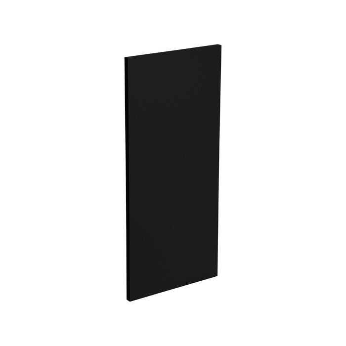 Kaboodle Black Olive Deep Wall End Panel