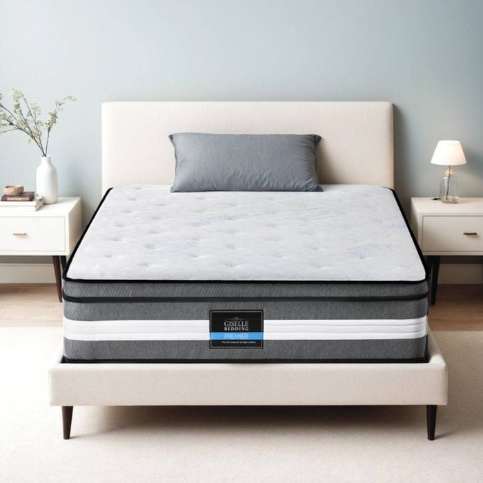 Giselle Bedding 30cm Seaqual Fabric Mattress Gel Foam Pocket Spring King Single Size