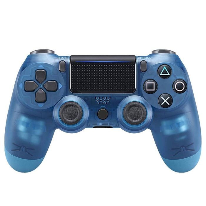 Catzon Dualshock 4 Wireless Controller Compatible with PlayStation 4-Clear Blue