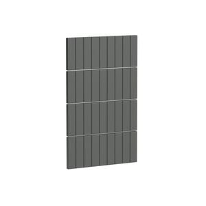 Kaboodle 450mm Grey Fig V-Groove 4 Drawer Panels