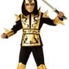 Gold Japanese Ninja Boys Book Week Costume - Medium