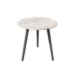 FurnitureOkay Bayview Ceramic Outdoor Side Table - Charcoal