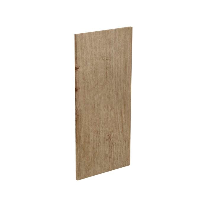 Kaboodle Spiced Oak Deep Wall End Panel