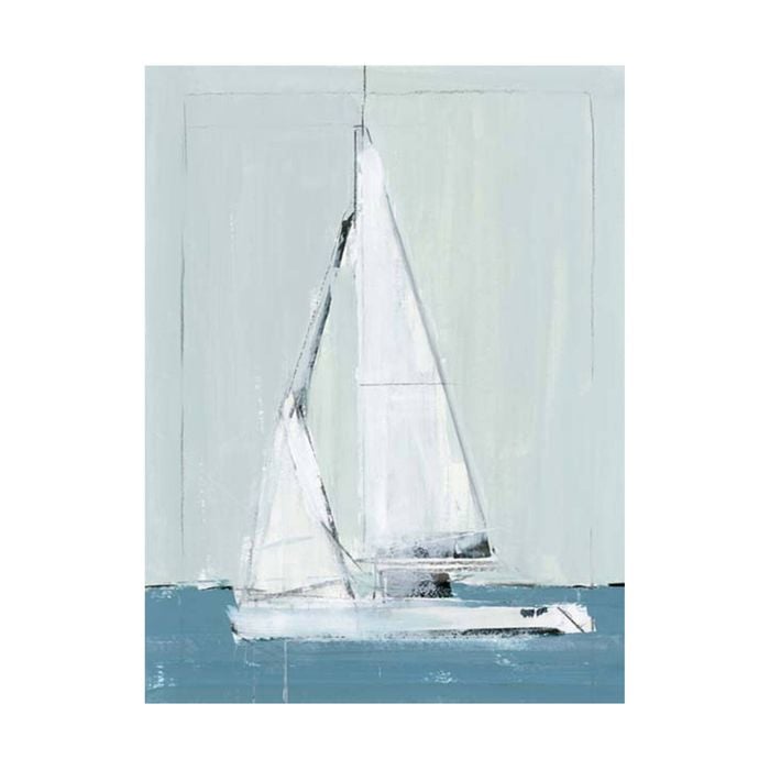 Artey | Set Blue Sail II - Stretched Canvas - Stretched Canvas - 90 x 120cm