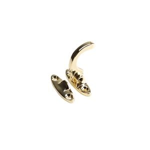 Jaeco Spur Window Fastener Polished Brass