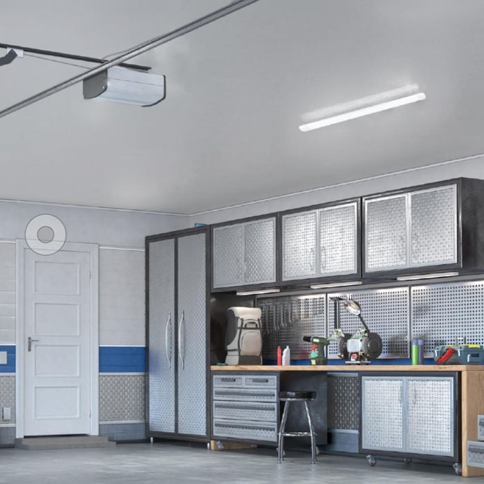 Brilliant 120cm White Kenton LED CCT Batten Light Bunnings Australia