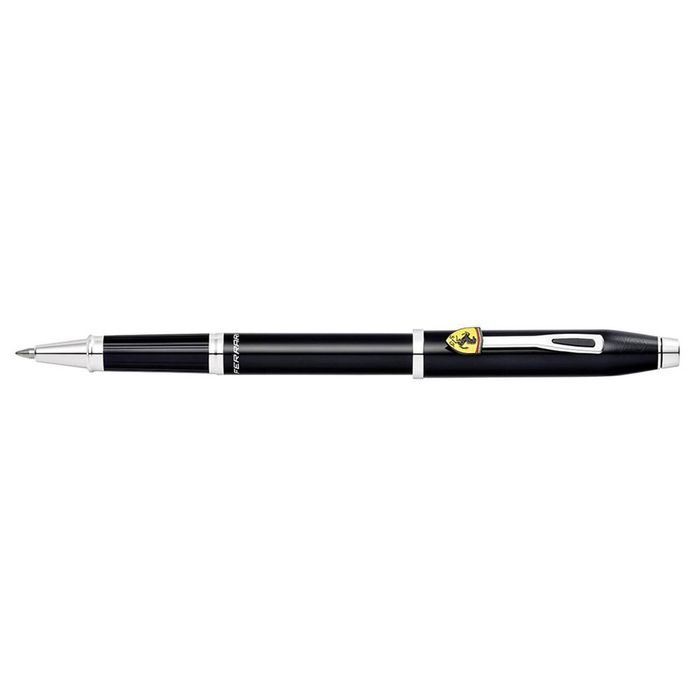 Cross Ferrari Century Ii Rollerball Pen Gel Ink Writing Glossy Black Lacquer