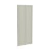 Kaboodle 900mm Pistachio Heritage Pantry Doors - 2 Pack