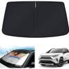 Windshield Sun Shade for Toyota RAV4 Rav 4 XA50 2019-2025 Blocks UV Rays Foldable Custom Wind Screen