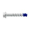 DeWALT 10 x 60mm Blue Tip Galvanised Hex Screw Bolt - 4 Pack