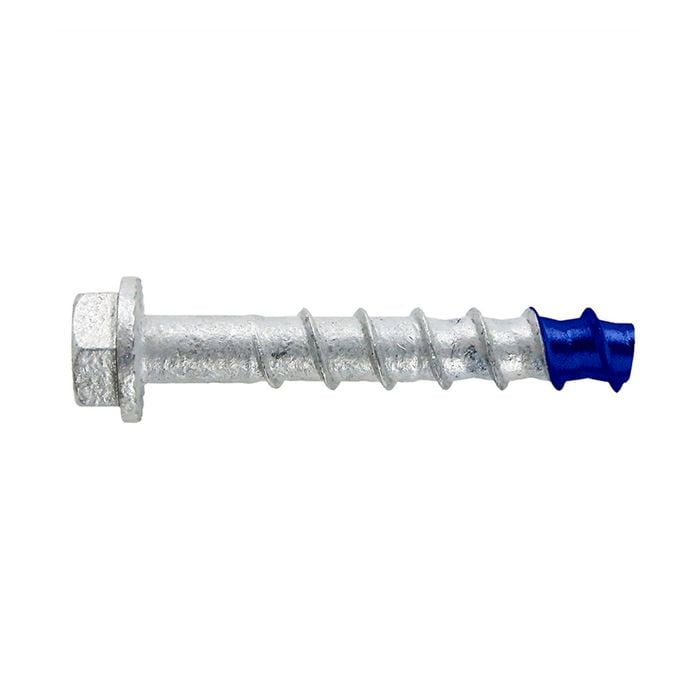 DeWALT 10 x 60mm Blue Tip Galvanised Hex Screw Bolt - 4 Pack