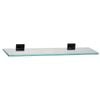 Mondella 500mm Black Rococo Glass Shelf