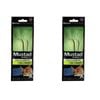 2x Mustad Ultrapoint Circle Flasher Rig Twin Hook Green Chartreuse - Size 8/0