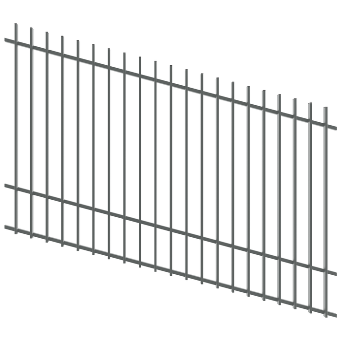 ProtectorAl 1201 - 2400 x 1500mm Monument Raked Up to 15º Radiator Pool Fence Panel