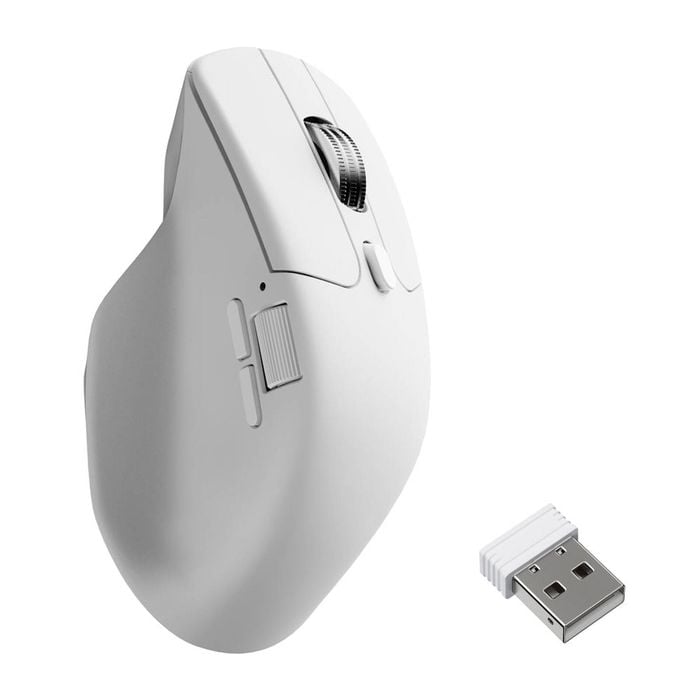 Keychron M6 Wireless Mouse (White) (8K Polling Rate)