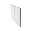 3000 x 1200mm 12mm White MDF Primed Batten 100mm Lining Panel