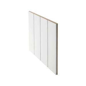 900 x 1200mm 12mm White MDF Primed Batten 100mm Lining Panel