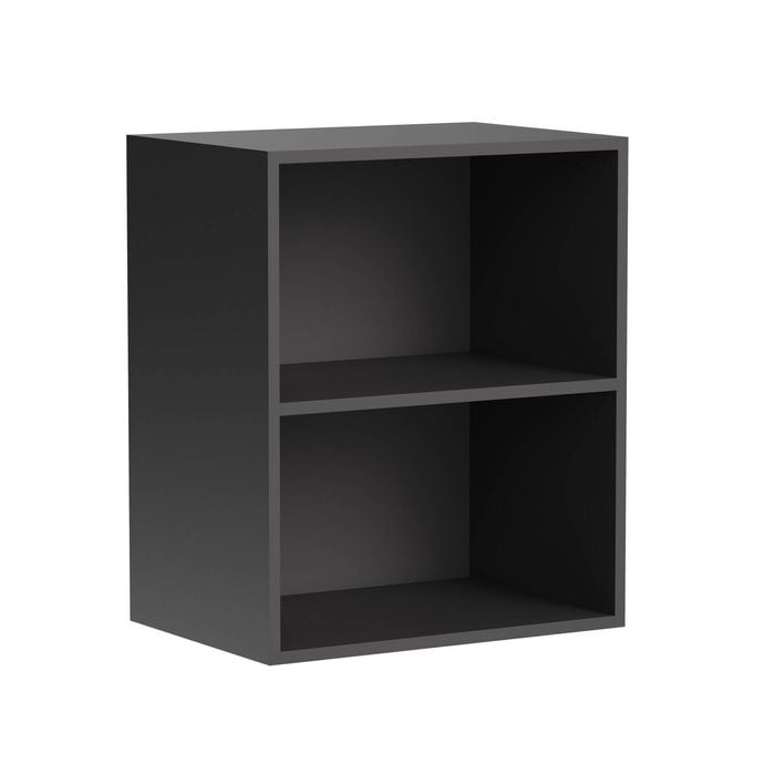 Kaboodle 300-399mm Toasted Clove Customisable Deep Wall Open Shelf
