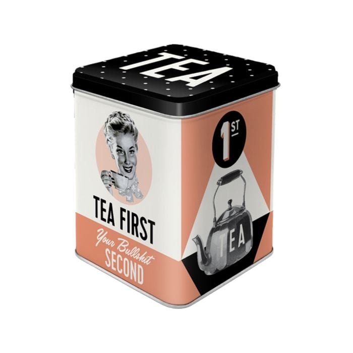 Nostalgic-Art Tea Tin Tea First