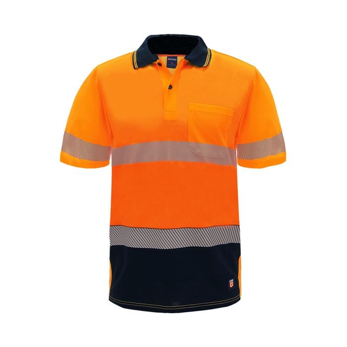 Citeco Orange Hi Vis Short Sleeve Polo - 2X-Large