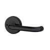 Lockwood Matt Black L37 Privacy Lever