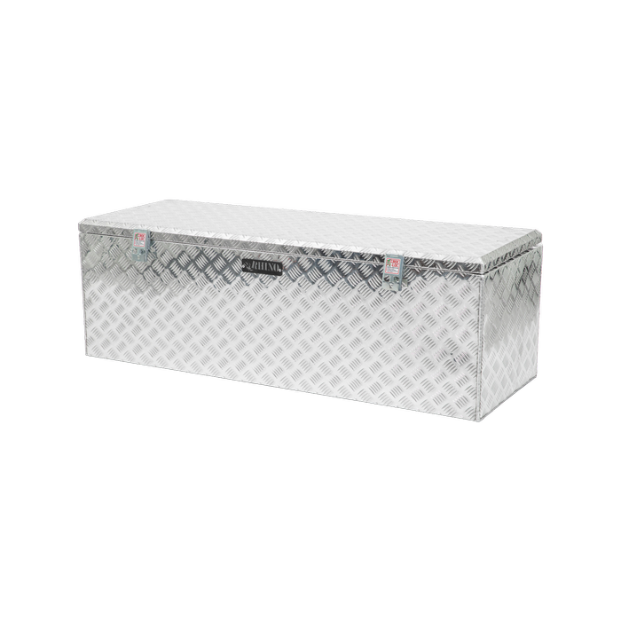 Rhino 1400 x 500 x 455mm Aluminium Checkerplate Toolbox
