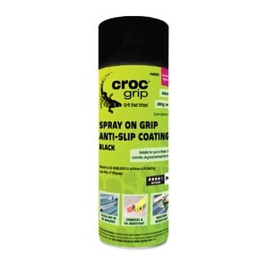 Croc Grip Spray On Black Anti-Slip Coating