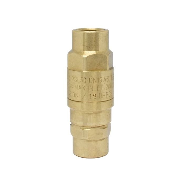 RMC 15mm 500kPa PSL Female/Female Pressure Limiting Valve