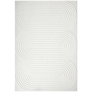 Skye Carl White 330x240cm - Extra Large Pet Friendly Power Loomed Rug