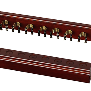 Pool Snooker Billiard Cue Rack Rosewood Holds 8 Sticks