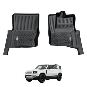 AUSGO Car Floor Mats for Land Rover Defender L663 Series 110 2020-Onwards All-Weather Floor Liners