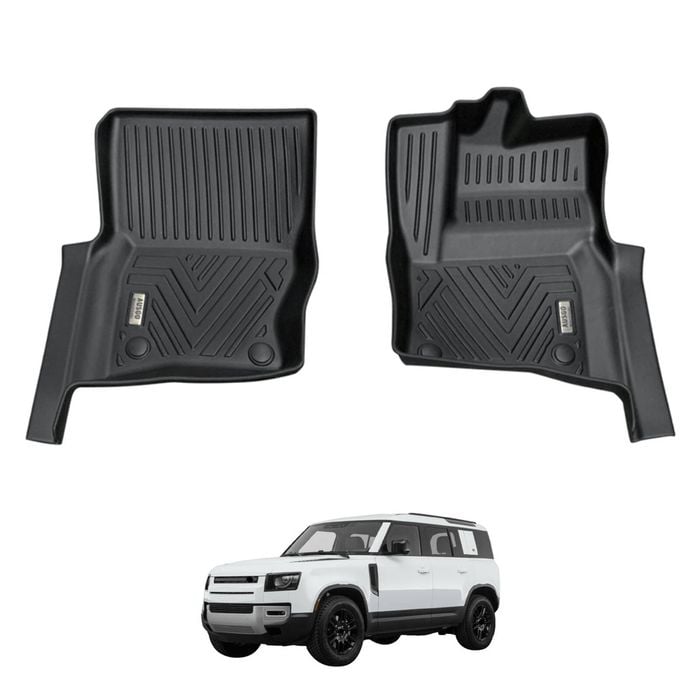 AUSGO Car Floor Mats for Land Rover Defender L663 Series 110 2020-Onwards All-Weather Floor Liners