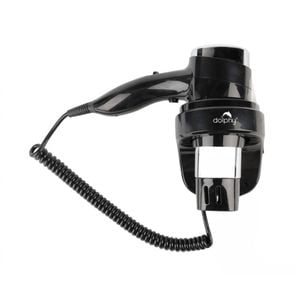 Dolphy Commercial Wall-mount Hair Dryer 1600-1875w - Black