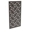 ProtectorAl 300-940 x 941-1840mm Black Mosaic Framed Composite Decorative Panel