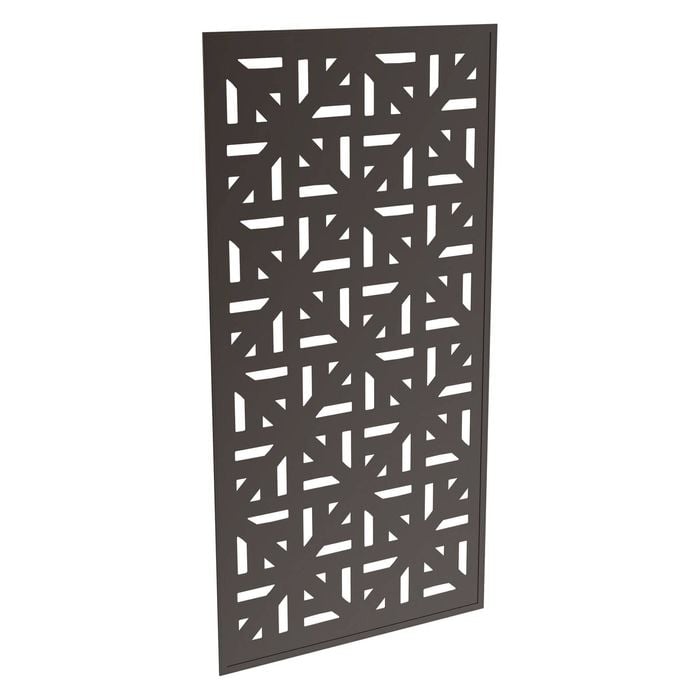 ProtectorAl 300-940 x 941-1840mm Black Mosaic Framed Composite Decorative Panel