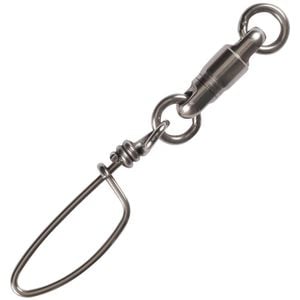 Black Pete Japsnaps Tournament Ball Bearing Snap Swivel 8
