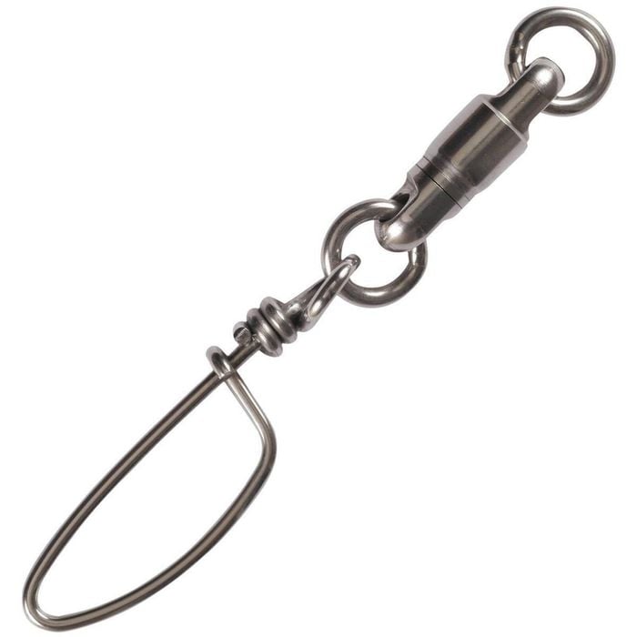 Black Pete Japsnaps Tournament Ball Bearing Snap Swivel 8