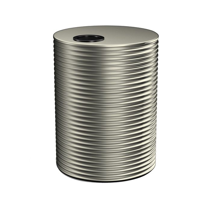 Kingspan 3000L Round Steel Water Tank - 1500mm x 1860mm Mangrove
