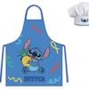 Disney Lilo And Stitch Kids Blue Apron And Chef's Hat Set