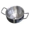 Forje Stainless Steel Steamer Basket Insert Cooking Pot Accessory 24cm