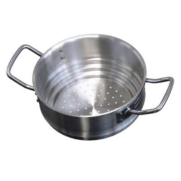 Forje Stainless Steel Steamer Basket Insert Cooking Pot Accessory 24cm