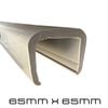 Roxom 65mm X 65mm Bunk Cover Boat Trailer Skid 1Mtr