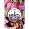 D.T. Brown Gourmet Radish Jutrezenka Seeds