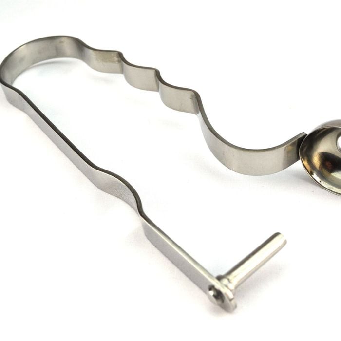 Cherry and Olive Pitter Bowl - Stainless Steel